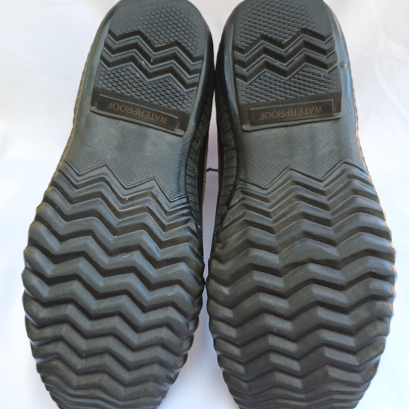 Sorel Duck Boot Waterproof Black Mens Size 10 Athleisure Weather Resistant - Picture 7 of 11